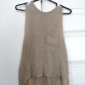 Beige tank top
